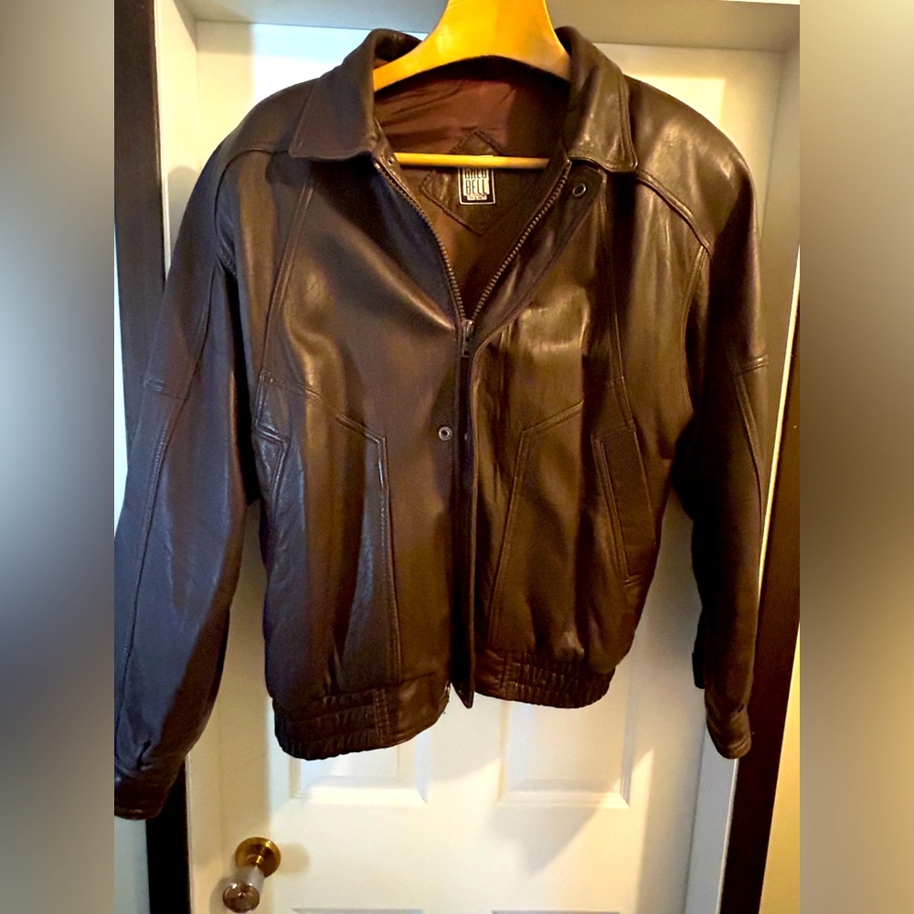 Men’s leather jacket